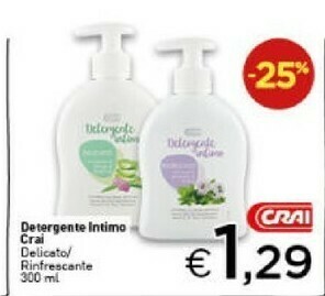 Crai Detergente intimo offerta