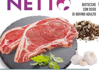 Conad BISTECCHE CON OSSO DI BOVINO ADULTO offerta