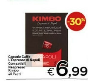 Crai Kimbo Cialde caffè offerta