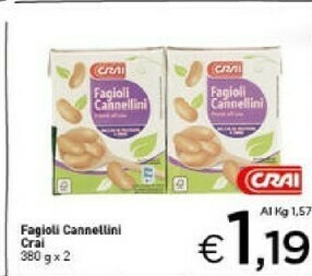 Crai Fagioli offerta