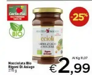 Crai Asiago Crema al cioccolato offerta