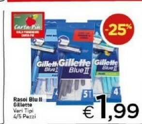 Crai Gillette Rasoio offerta