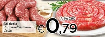 Crai Salsicce offerta