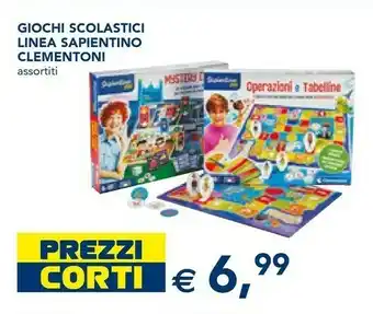 Esselunga Clementoni Giochi Scolastici Linea Sapientino offerta