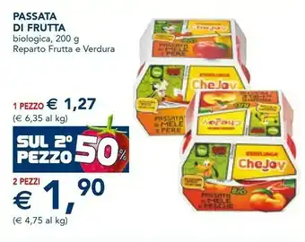 Esselunga Frutta E Verdura Passata Di Frutta Biologica offerta
