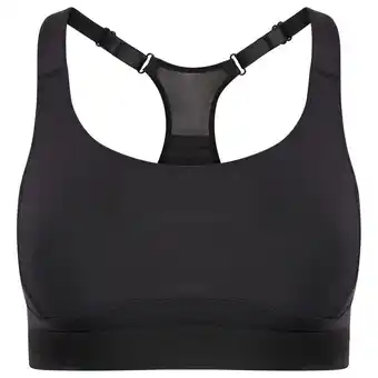 Reggiseno sportivo donna dare 2b hi impact nero