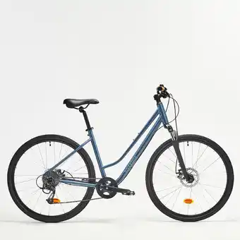 Decathlon Second hand - bici trekking riverside 500 blu - molto buono offerta