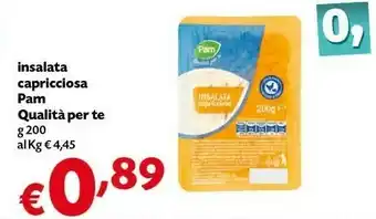 Pam Pam Insalata Capricciosa offerta
