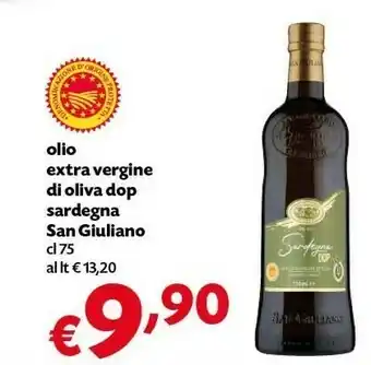 Pam San giuliano alghero Olio Extra Vergine Di Oliva Dop Sardegna 750ml offerta