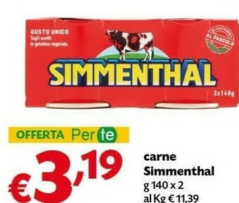 Pam Simmenthal Carne In Scatola offerta