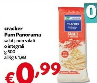 Pam & Panorama - Crackers Salati 500 G(ml)