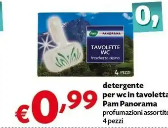 Pam Pam Panorama Detergente Per WC In Tavoletta offerta