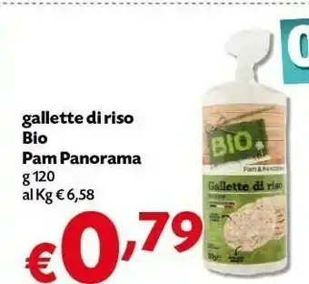Pam Pam & Panorama - Gallette Di Riso Bio 120 G(ml) offerta