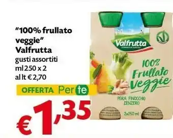 Pam Valfrutta 100% Frullato Veggle offerta