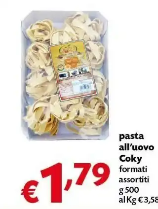 Pam Coky Pasta All'uovo offerta