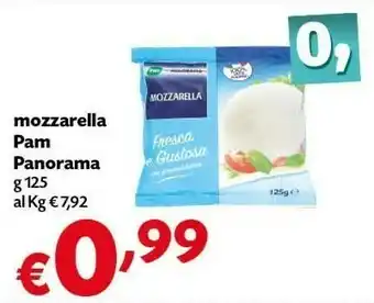 Pam Pam Panorama Mozzarella offerta
