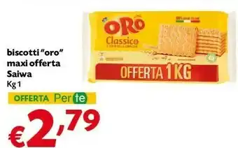 Pam Saiwa Oro Classico Maxi Offerta 1000 G(ml) offerta