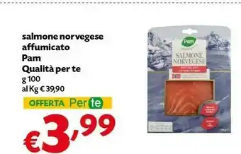 Pam Pam & Panorama - Salmone Norvegese Affumicato 100 G(ml) offerta