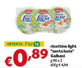Pam Galbani Ricotta offerta