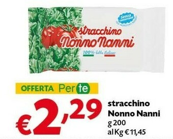 Pam Nonno Nanni Stracchino offerta