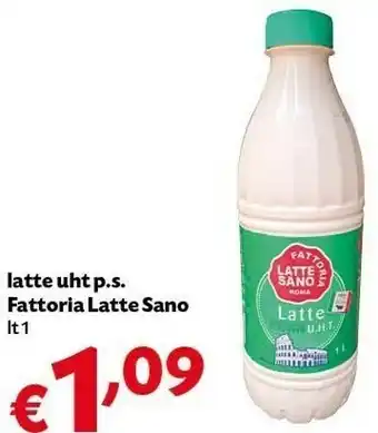 Pam Latte sano Latte Uht P.s offerta
