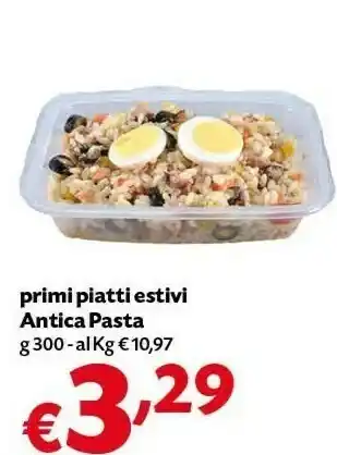 Pam Antica pasta Primi Piatti Estivi offerta