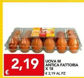 TuoDi Antica fattoria Uova M 18 Pz offerta