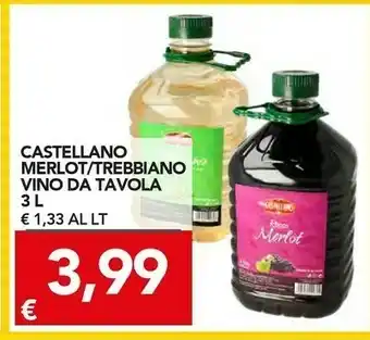 TuoDi Castellano Merlot offerta