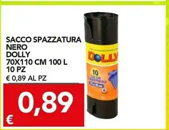 TuoDi Dolly Sacco Spazzatura Nero offerta