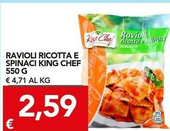 TuoDi King Chef Ravioli Riotta E Spinaci offerta