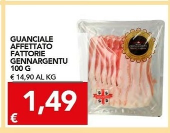 TuoDi Fattorie gennargentu Guanciale Affettato offerta