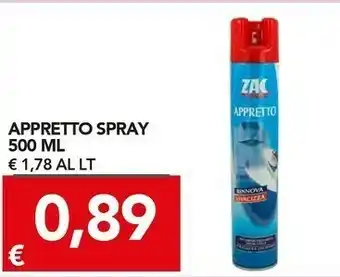 TuoDi Zac Appretto Spray offerta