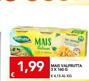 TuoDi Valfrutta Mais offerta