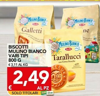 Mulino Bianco Biscotti Mulino bianco