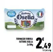 Todis Spinaci formaggio e mozzarella offerta