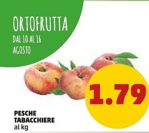 PENNY Pesche tabacchiere offerta
