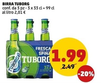 PENNY Tuborg birra offerta