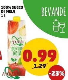 PENNY Amonatura 100 % succo di mela offerta