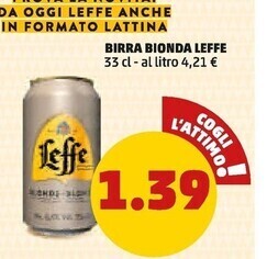 PENNY Leffe birra bionda offerta