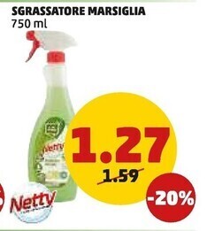 PENNY Netty sgrassatore marsiglia offerta