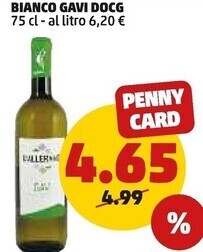 PENNY D'alleramo bianco gavi docg offerta