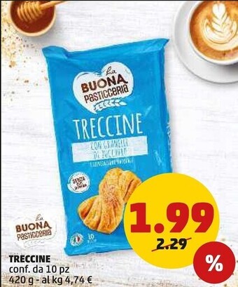 PENNY La buona pasticceria treccine offerta