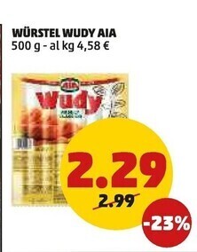 PENNY Aia wurstel wudy offerta