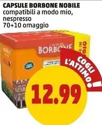 PENNY Nobile capsule borbone offerta