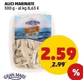 PENNY Gran mare alici marinate offerta