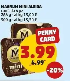 PENNY Magnum mini algida offerta