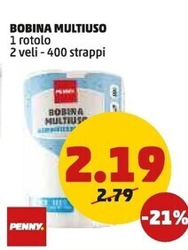PENNY Penny bobina multiuso offerta