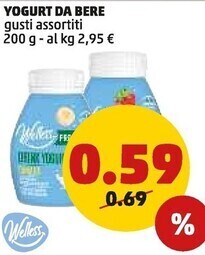 PENNY Welless yogurt da bere offerta