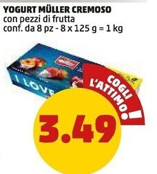 PENNY Muller yogurt cremoso offerta