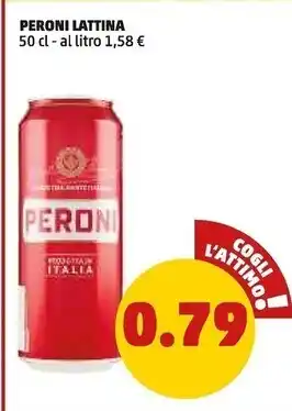 PENNY Peroni lattina offerta